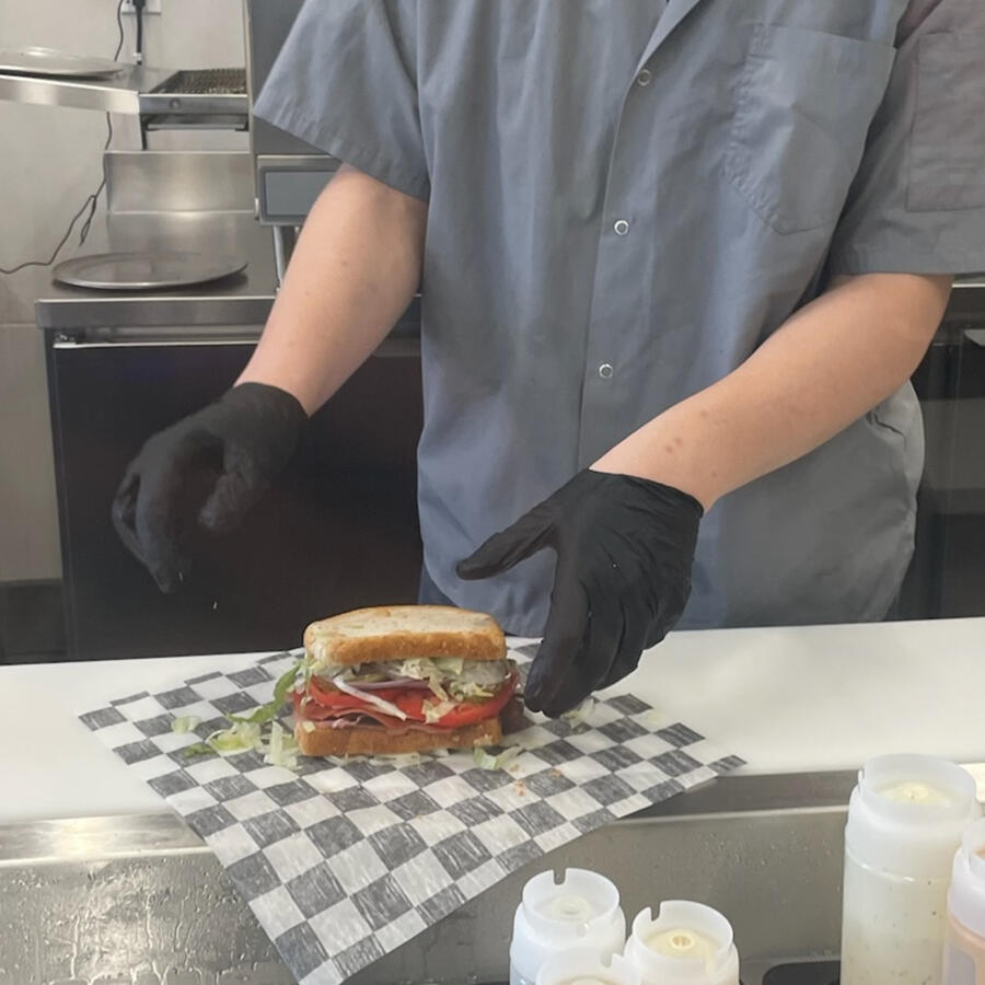 This is a sandwich