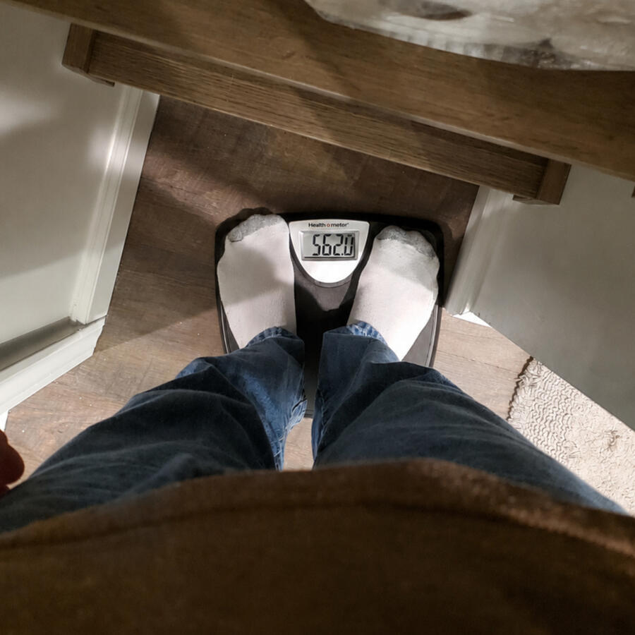 This is how much he weighs